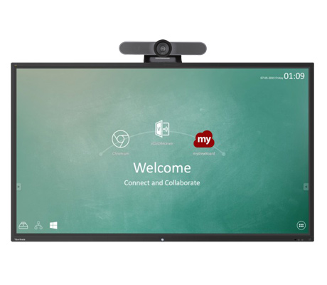 Viewsonic IFP7550-2EP + Logitech MeetUp