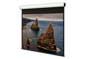 DELUXX Cinema Motorleinwand Elegance 16:9 Mattweiss Varico Flat 203 x 114 cm