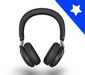 Jabra Evolve2 75 Schnurloses Stereo-Headset für UC, Bluetooth, USB-A