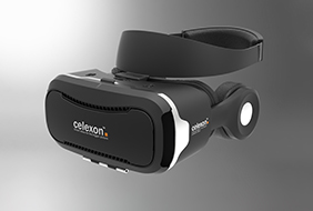 Gaming- VR Brille in schwarz