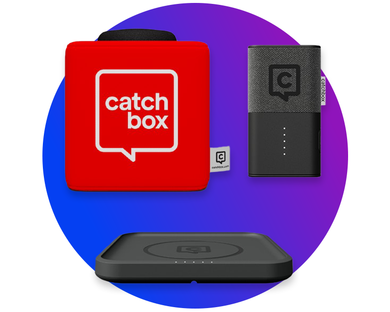 Catchbox Plus Pro System mit Wurfmikrofon