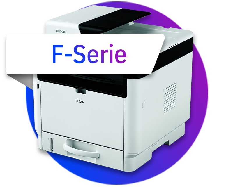 Ricoh Drucker mit Faxfunktion (F)