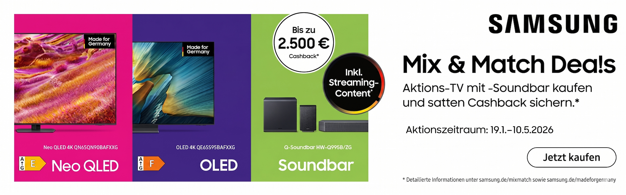 Samsung Mix&Match Deals