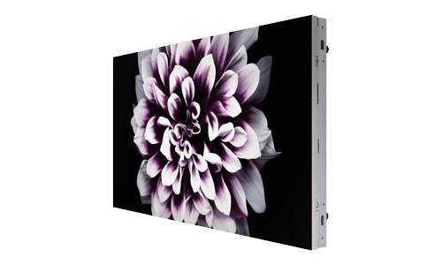 Led Wall mit Blumen Hintergrund