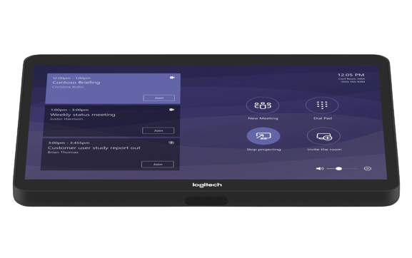 Das Logitech Tap für Microsoft Teams