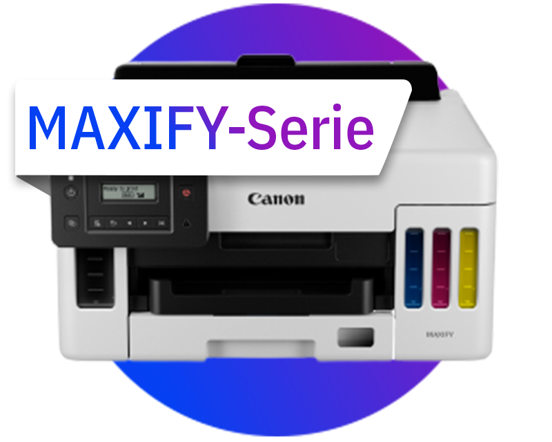 Canon Drucker fürs Büro (MAXIFY Serie)