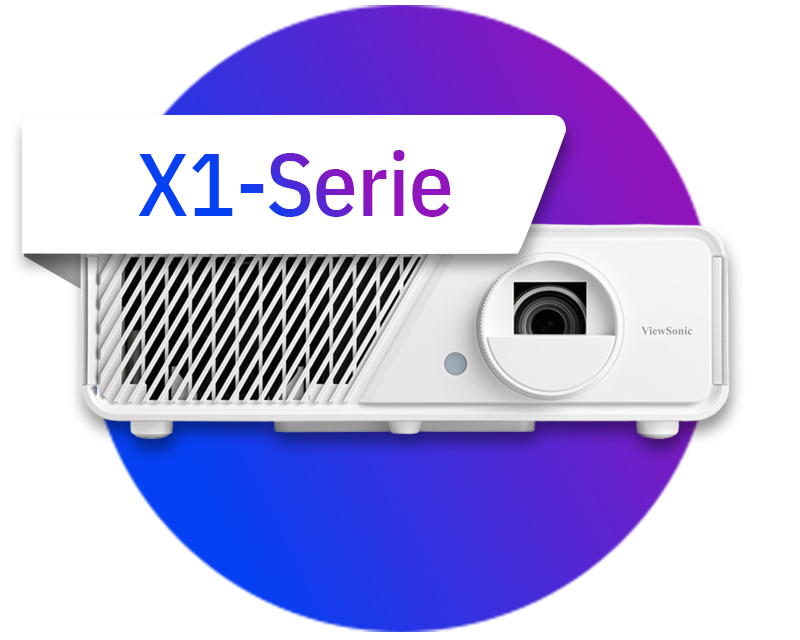 ViewSonic Heimkino LED-Beamer (X1-Serie)