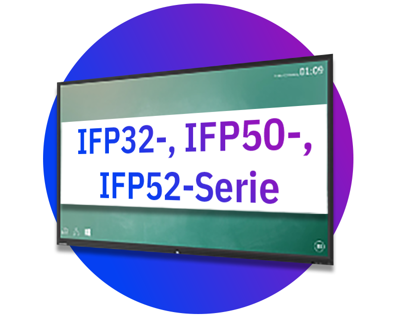 Interaktive Viewsonic ViewBoards für den Unterricht (IFP32-, IFP50-, IFP52-Serie)