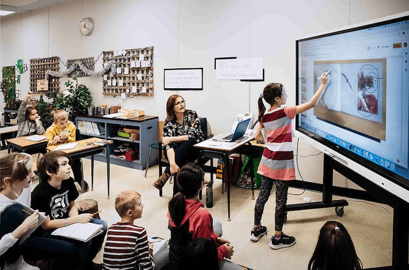 Smart Board MX im Unterricht