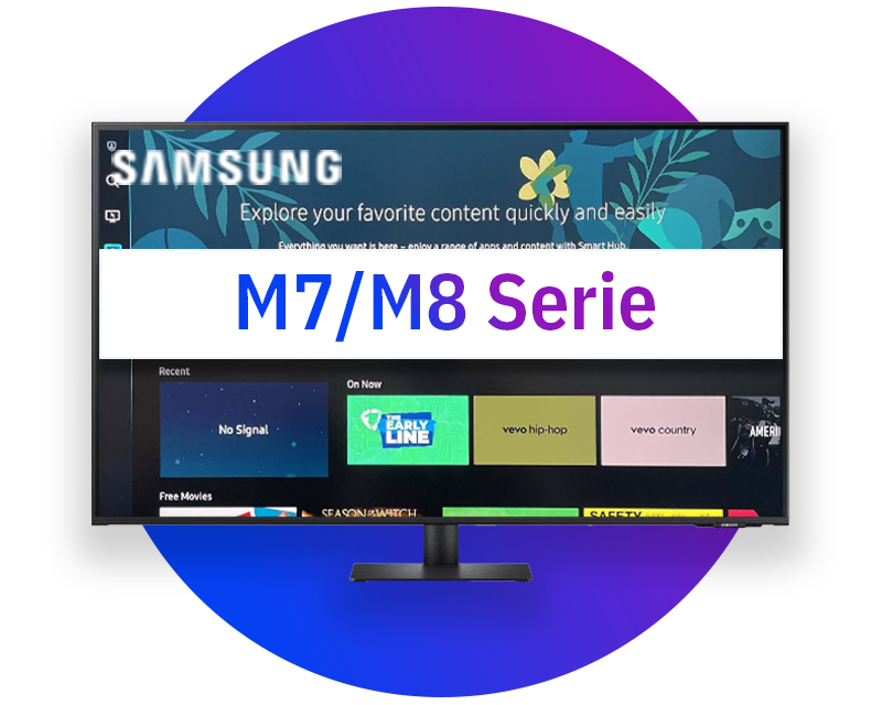 Samsung Smart Monitore (M7/M8 Serie)