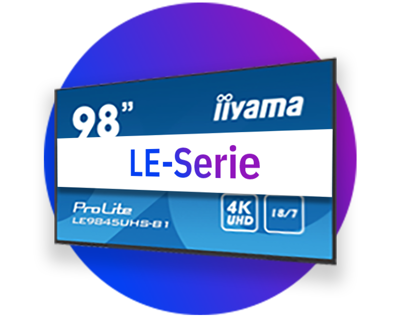 iiyama Standalone Displays (LE-Serie)