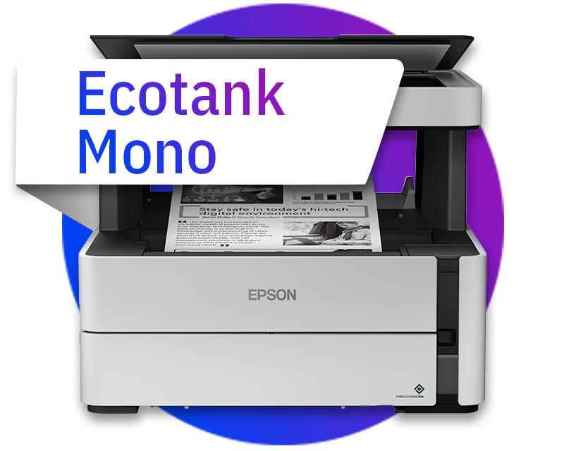 Epson Ecotank Mono Drucker