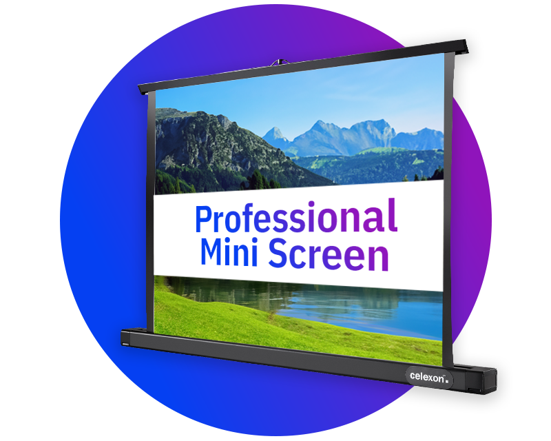 celexon Tischleinwand Professional Mini Screen