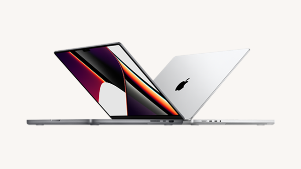 Apple MacBook aus verschiedenen Perspektiven