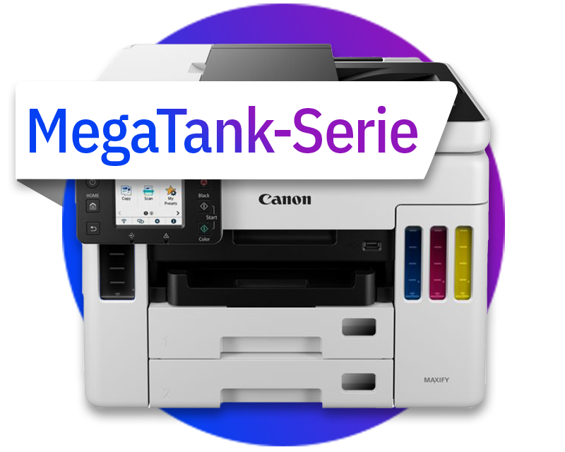 Canon Drucker mit Tintentank (MegaTank Serie)