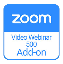 Produkt: Zoom Video Webninar 500 Add-on Lizenz