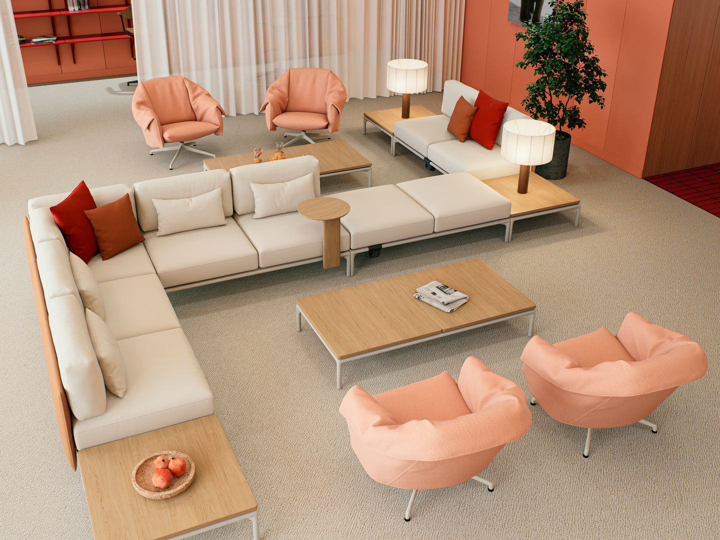 Vitra Anagram Club Sofasystem