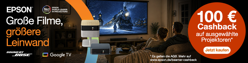 Epson Projektoren Cashback Aktion